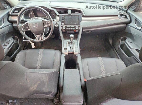 19XFC1F30KE202811 2019 HONDA CIVIC Gray Առջևի վահանակի տեսք