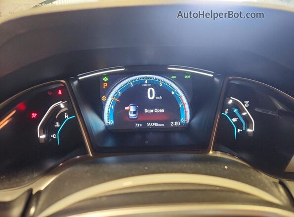 19XFC1F30KE206938 2019 HONDA CIVIC Серый 