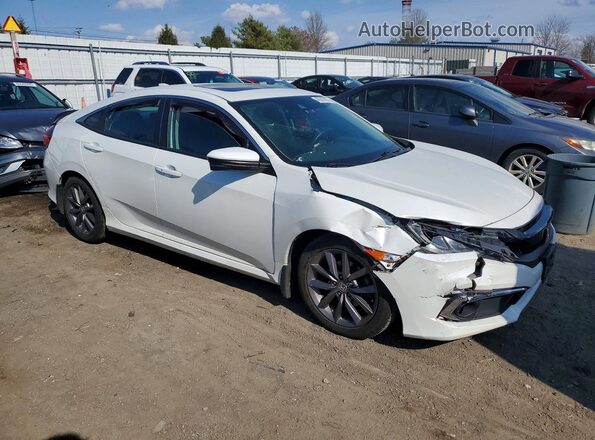 19XFC1F30LE214085 2020 HONDA CIVIC White Передня права чверть