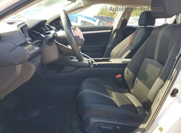 19XFC1F30LE214085 2020 HONDA CIVIC White Вид салону спереду