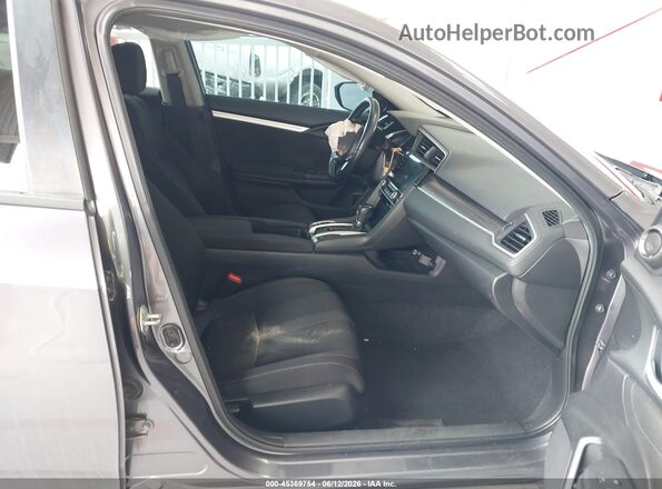 19XFC1F30LE215446 2020 HONDA CIVIC Gray Front interior view