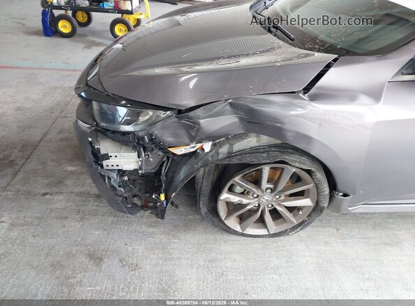 19XFC1F30LE215446 2020 HONDA CIVIC Gray Front view