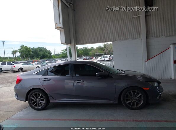 19XFC1F30LE215446 2020 HONDA CIVIC Gray 360 interior view