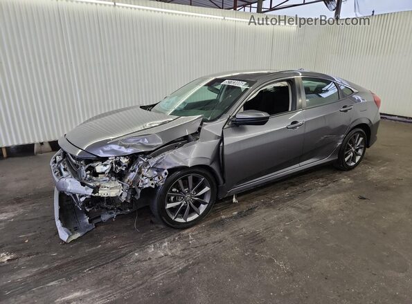 19XFC1F30ME002286 2021 HONDA CIVIC Gray 