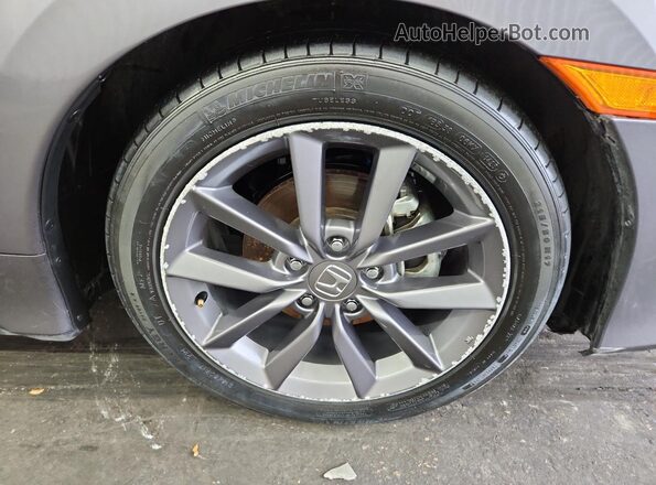 19XFC1F30ME002286 2021 HONDA CIVIC Gray 