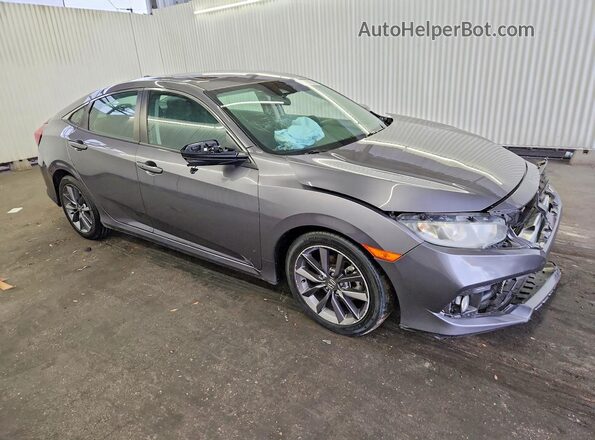 19XFC1F30ME002286 2021 HONDA CIVIC Gray 