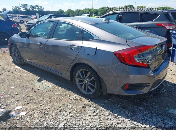 19XFC1F30ME005320 2021 HONDA CIVIC Серебряный Задняя левая четверть