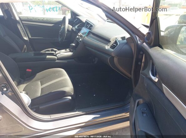 19XFC1F30ME005320 2021 HONDA CIVIC Серебряный Вид салона спереди