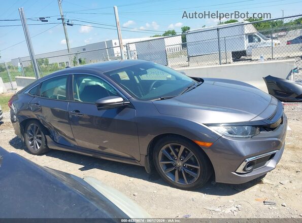 19XFC1F30ME005320 2021 HONDA CIVIC Серебряный Вид задней части салона