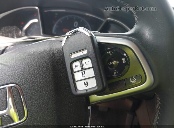 19XFC1F30ME005320 2021 HONDA CIVIC Серебряный Вид панели приборов