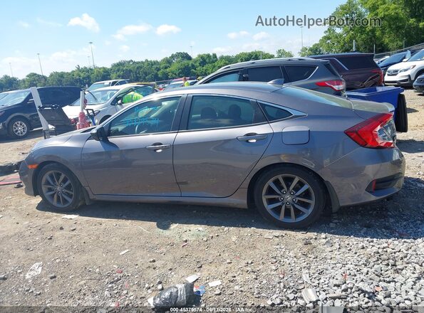 19XFC1F30ME005320 2021 HONDA CIVIC Серебряный Панорамный вид салона 360°