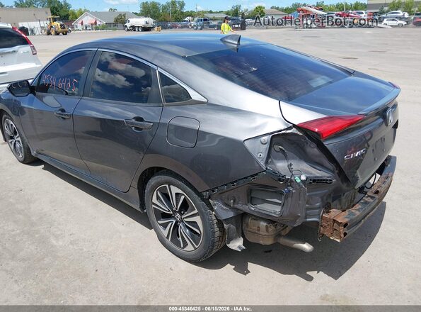 19XFC1F31GE201674 2016 HONDA CIVIC Gray Trasero izquierdo