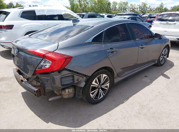 19XFC1F31GE201674 2016 HONDA CIVIC Gray Trasero derecho