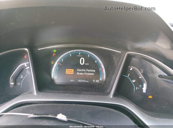 19XFC1F31GE201674 2016 HONDA CIVIC Gray Vista frontal