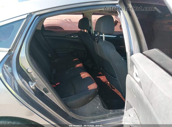 19XFC1F31GE201674 2016 HONDA CIVIC Gray Vista de los asientos traseros