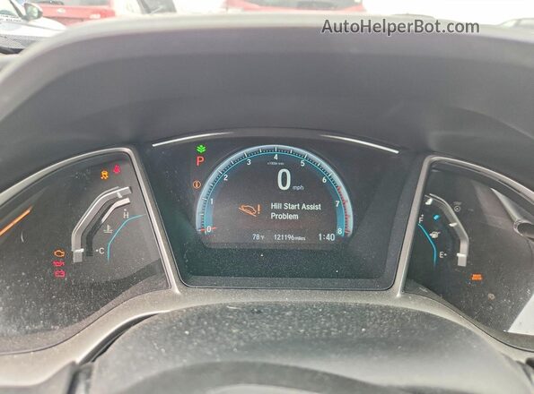 19XFC1F31JE002423 2018 HONDA CIVIC Black Սարքավորումների վահանակի տեսք