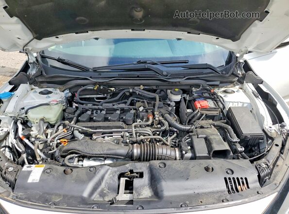 19XFC1F31LE023484 2020 HONDA CIVIC White უკანა სალონის ხედი