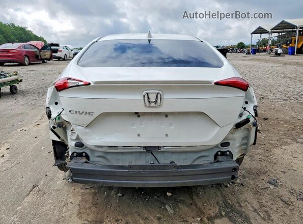 19XFC1F31LE023484 2020 HONDA CIVIC White უკანა ხედი