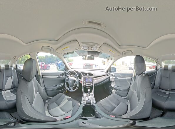 19XFC1F31LE023484 2020 HONDA CIVIC White სალონის 360-გრადუსიანი ხედი