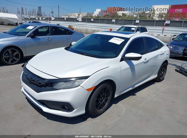 19XFC1F31ME201640 2021 HONDA CIVIC White Передня ліва чверть