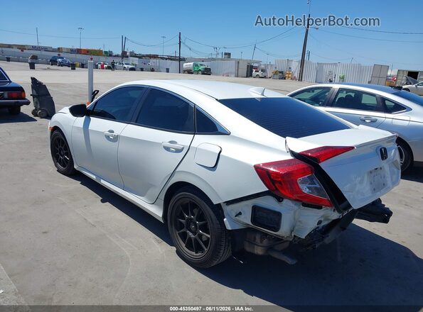 19XFC1F31ME201640 2021 HONDA CIVIC White Задня ліва чверть