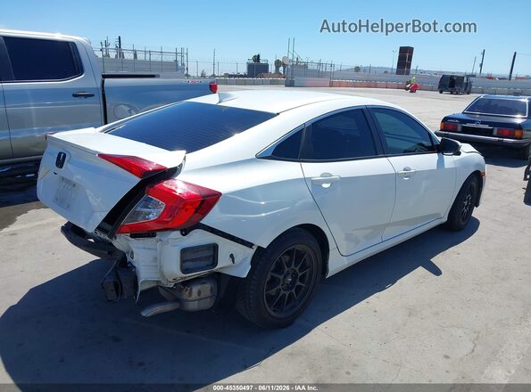 19XFC1F31ME201640 2021 HONDA CIVIC White Задня права чверть