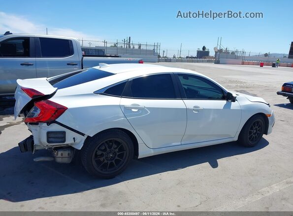 19XFC1F31ME201640 2021 HONDA CIVIC White Вид задньої частини салону