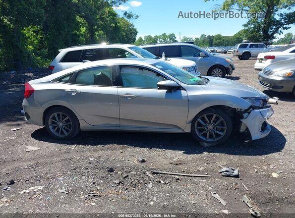 19XFC1F31ME201668 2021 HONDA CIVIC Silver Vista interior trasera