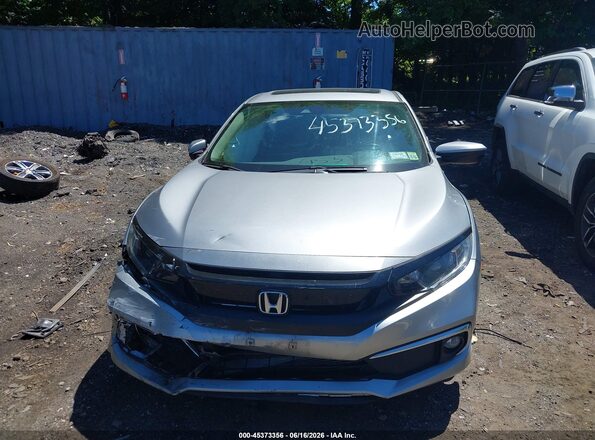 19XFC1F31ME201668 2021 HONDA CIVIC Silver Vista del cuadro de instrumentos