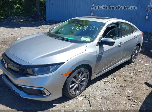 19XFC1F31ME201668 2021 HONDA CIVIC Silver Vista tres cuartos delantera izquierda