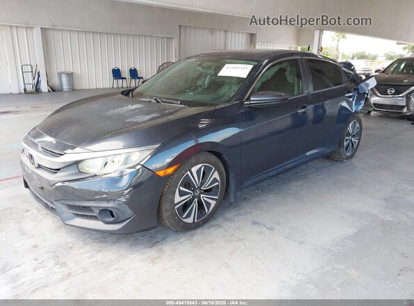 19XFC1F32GE025346 2016 HONDA CIVIC Black Vista tres cuartos delantera izquierda