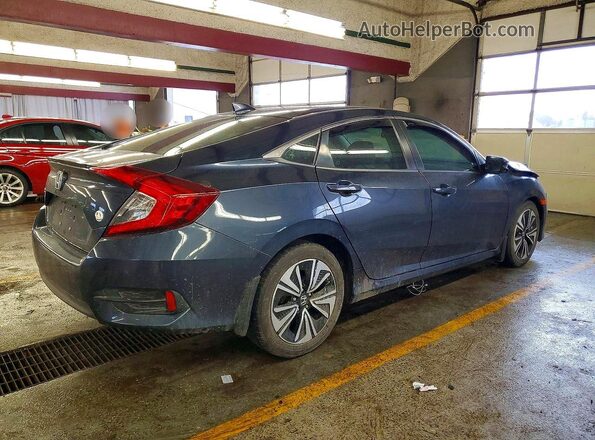 19XFC1F32HE005714 2017 HONDA CIVIC Blue Հետևի աջ