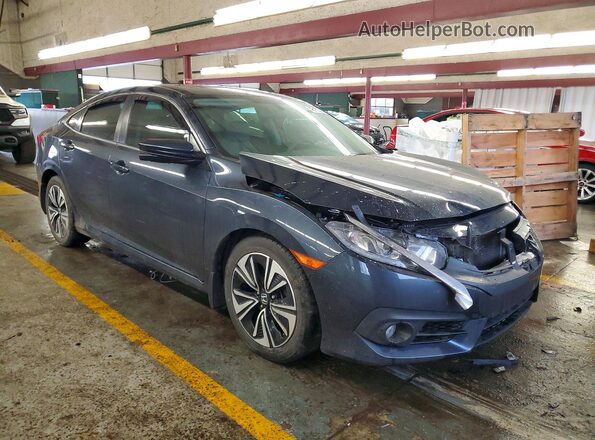 19XFC1F32HE005714 2017 HONDA CIVIC Blue Առջևի աջ