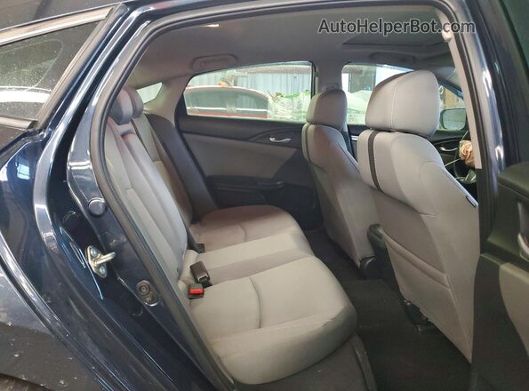 19XFC1F32HE005714 2017 HONDA CIVIC Blue Հետևի նստատեղերի տեսք
