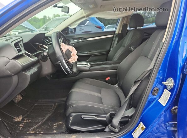 19XFC1F32HE025798 2017 HONDA CIVIC Синий Вид салона спереди