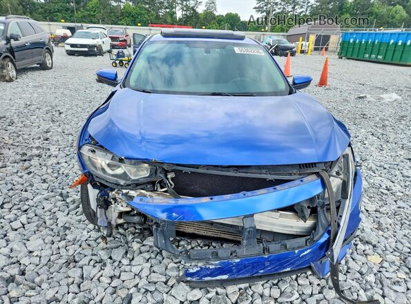 19XFC1F32HE025798 2017 HONDA CIVIC Синий Вид спереди
