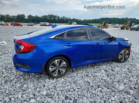 19XFC1F32HE025798 2017 HONDA CIVIC Синий Задняя правая четверть