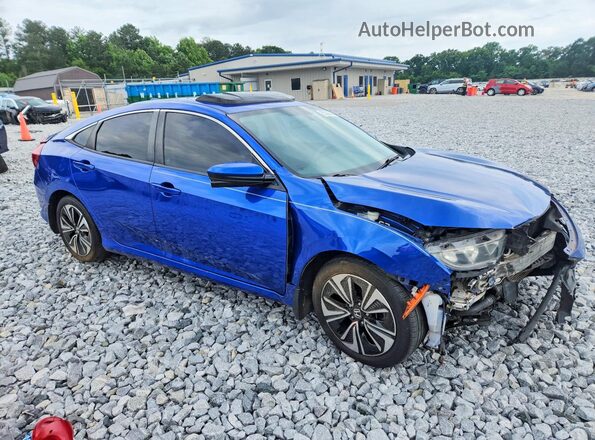 19XFC1F32HE025798 2017 HONDA CIVIC Синий Передняя правая четверть