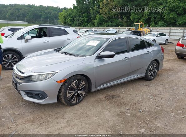 19XFC1F32HE032282 2017 HONDA CIVIC Gray Передня ліва чверть