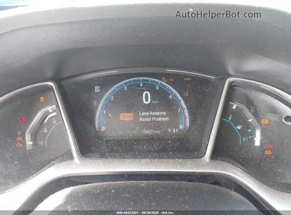 19XFC1F32LE001851 2020 HONDA CIVIC Silver Հետևի նստատեղերի տեսք