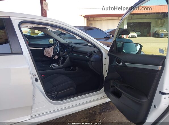 19XFC1F32LE213813 2020 HONDA CIVIC White Front interior view