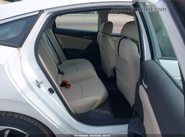 19XFC1F33GE202003 2016 HONDA CIVIC White Widok naklejki z numerem VIN