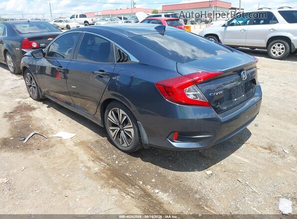 19XFC1F33HE018228 2017 HONDA CIVIC Blue Հետևի ձախ