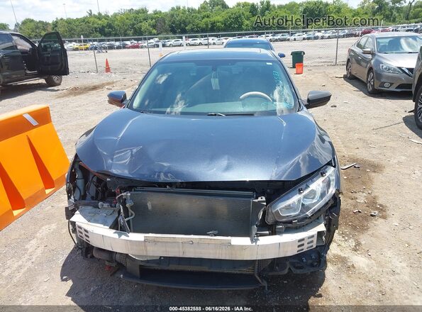 19XFC1F33HE018228 2017 HONDA CIVIC Blue Սալոնի հետևի տեսք