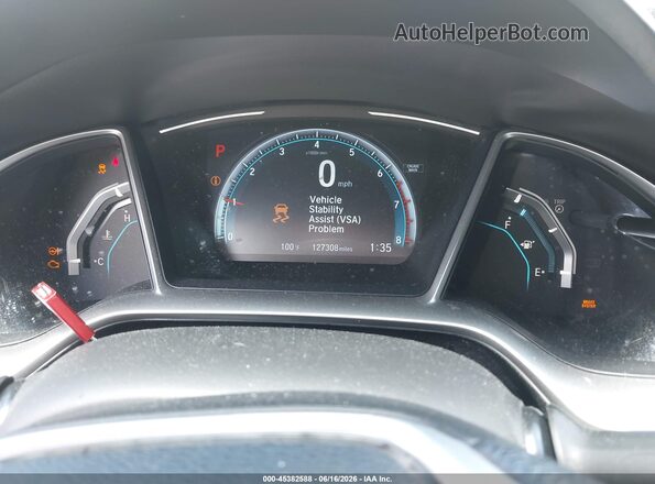 19XFC1F33HE018228 2017 HONDA CIVIC Blue Հետևի նստատեղերի տեսք