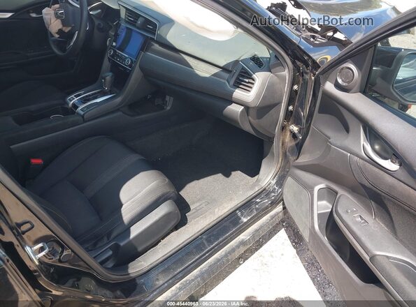 19XFC1F33LE006721 2020 HONDA CIVIC Черный Вид салона спереди