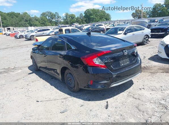 19XFC1F33LE006721 2020 HONDA CIVIC Черный Задняя левая четверть