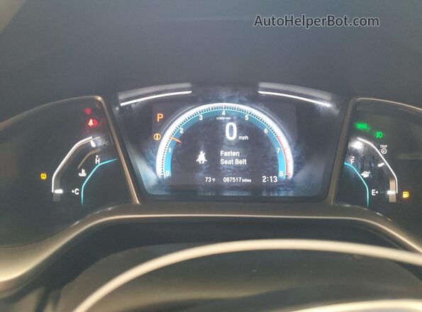 19XFC1F33LE021722 2020 HONDA CIVIC Red 