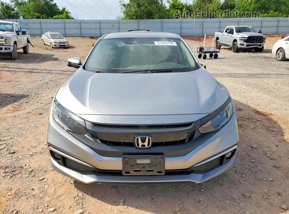 19XFC1F33LE220835 2020 HONDA CIVIC Silver Вид спереду