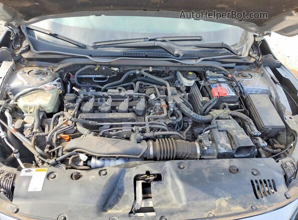 19XFC1F33LE220835 2020 HONDA CIVIC Silver Вид задньої частини салону